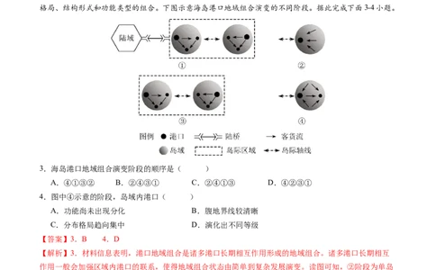 专题12交通-学易金卷：五年（2019-2023）高考地理真题分项汇编（解析版）_通用版（老高考）复习资料_2024年复习资料_完五年（2019-2023）高考地理真题分项汇编（全国通用）