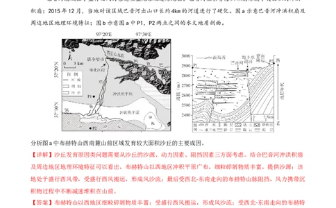 微专题沙丘（讲义）（解析版）_2025年新高考资料_二轮复习_2025年高三地理高考二轮复习专项提升（新高考通用）3405802_二轮讲义