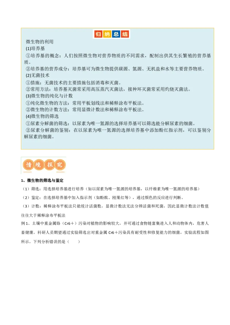 第16讲发酵工程（讲义）解析版_2024年新高考资料_2.2024二轮复习_2024年高考生物二轮复习讲练测（新教材新高考）