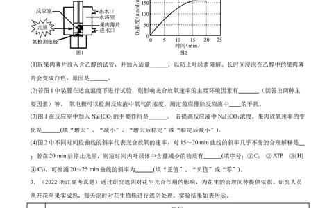 第19讲实验与探究（练习）（原卷版）_2024年新高考资料_2.2024二轮复习_2024年高考生物二轮复习讲练测（新教材新高考）