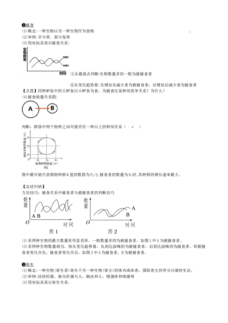 第34讲群落及其演替（讲义）（学生版）_2024年新高考资料_1.2024一轮复习_2024年高考生物一轮复习讲练测（新教材新高考）