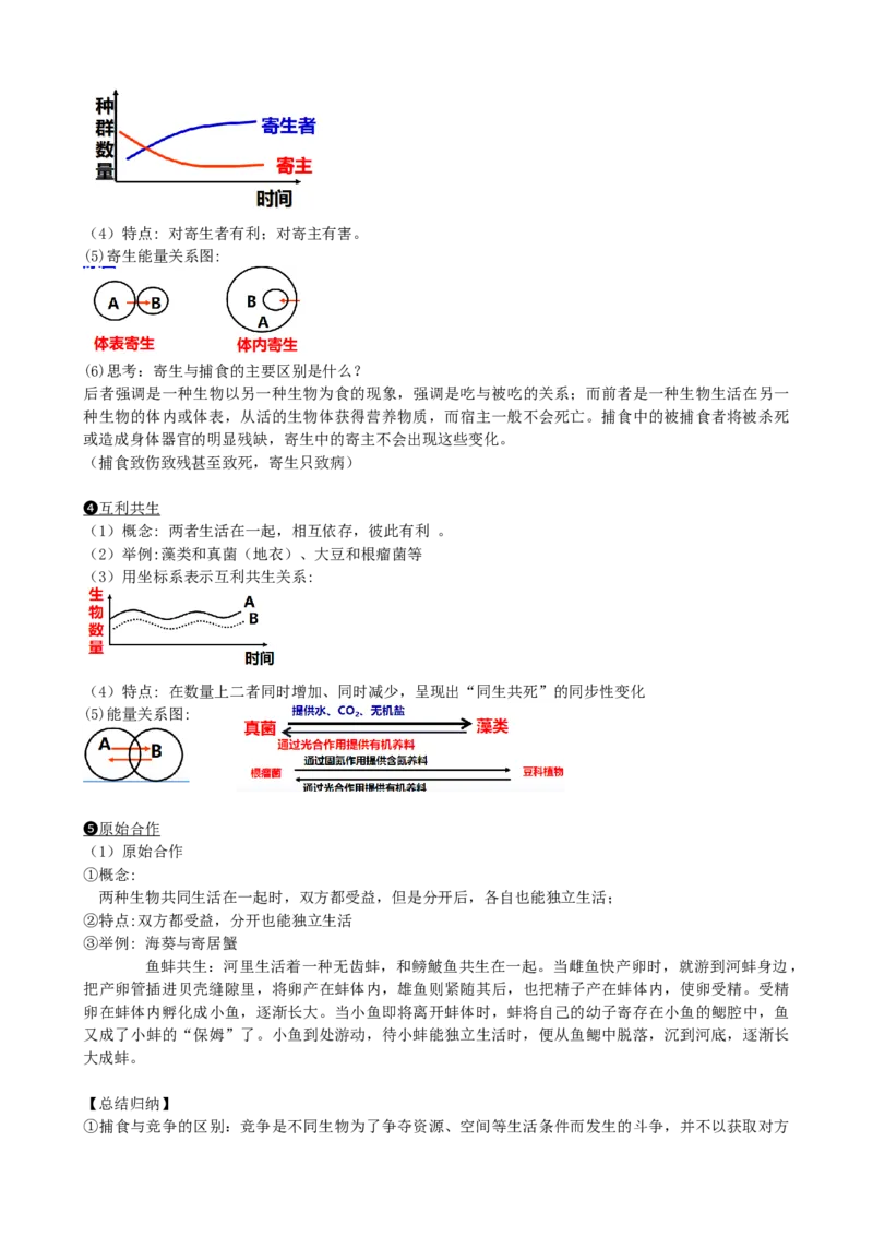 第34讲群落及其演替（讲义）（学生版）_2024年新高考资料_1.2024一轮复习_2024年高考生物一轮复习讲练测（新教材新高考）