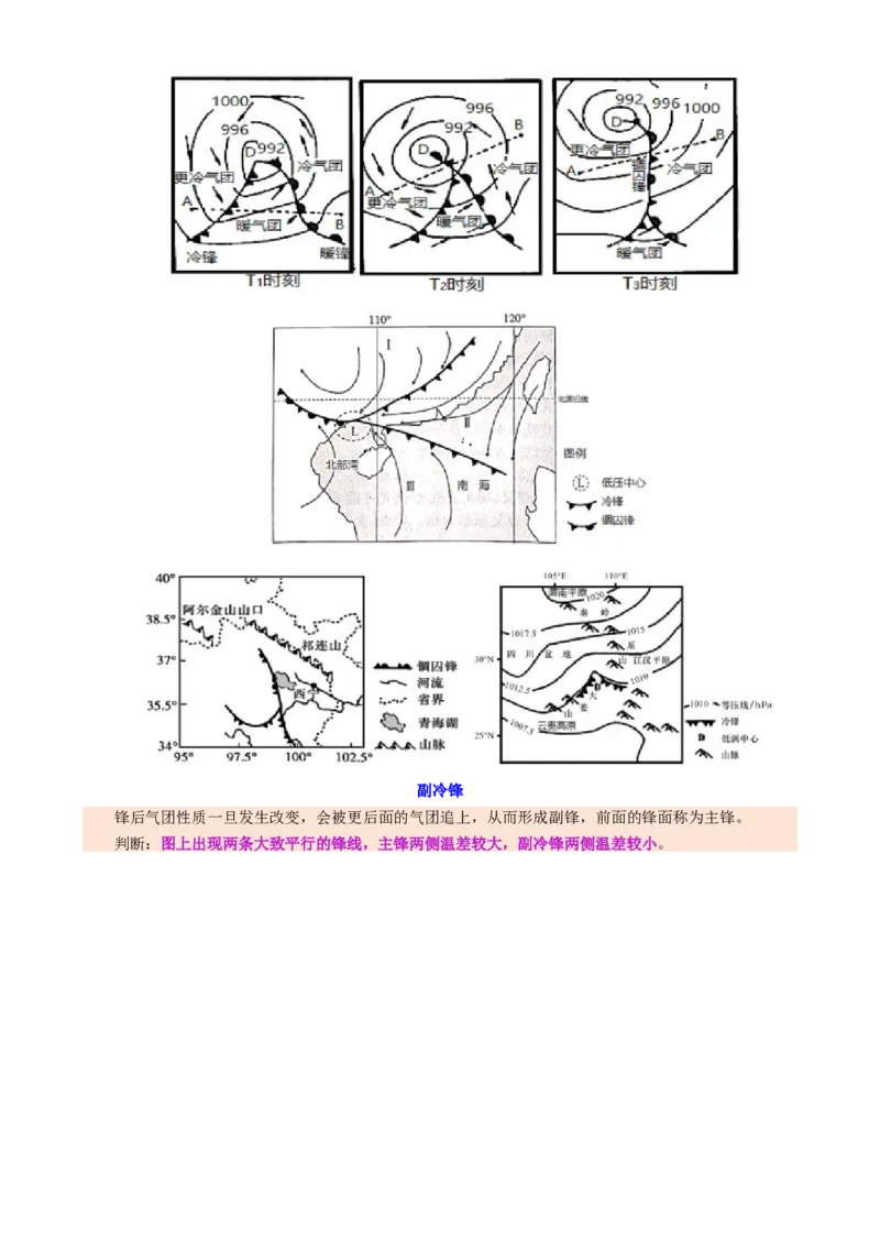 微专题特殊天气系统和现象（讲义）（解析版）_2025年新高考资料_二轮复习_01高考语文等多个文件_上好课2025年高考地理二轮复习讲练测（新高考通用）_第一部分专题突破