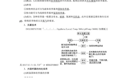 [12533115]高中生物一轮复习学案：第33讲　微生物的培养与应用_新高考复习资料_2023年新高考复习资料_一轮复习_精讲精练2023届新高考生物一轮复习学案