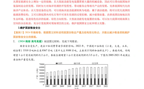 专题29资源、环境与国家安全的描述方法与技巧（解析版）_2025年新高考资料_二轮复习_01高考语文等多个文件_2025年高三地理高考二轮复习专项提升_题型专练