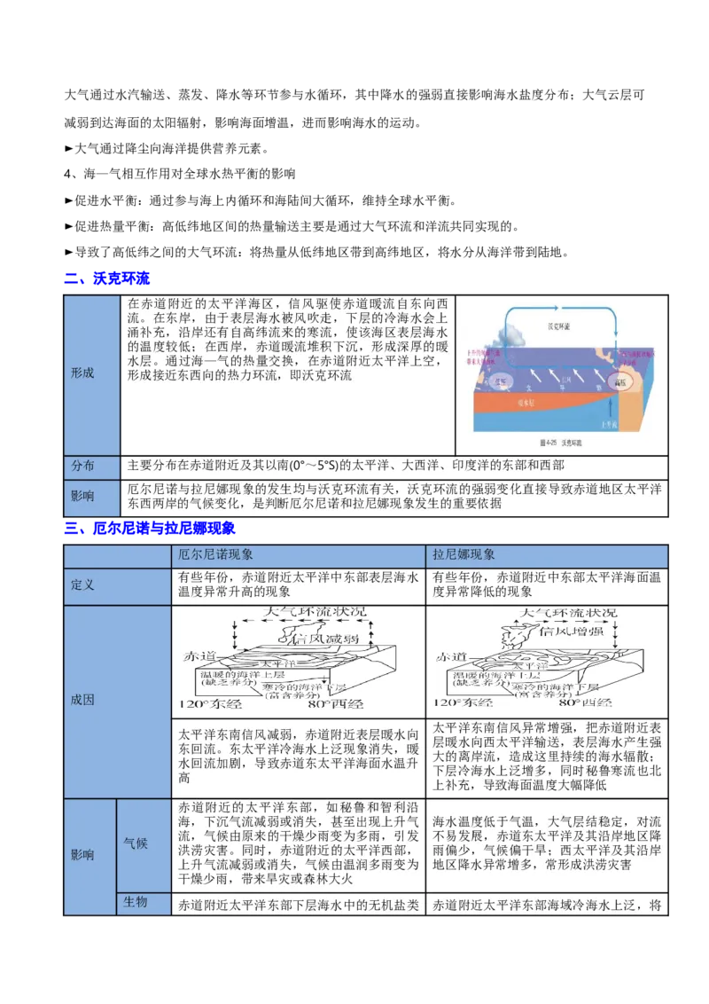 重难点03水体运动规律（浙江专用）（解析版）_2025年新高考资料_二轮复习_2025年高三地理高考二轮复习专项提升（新高考通用）3405802_重点&middot;难点&middot;热点专练（分地区）_浙江专用
