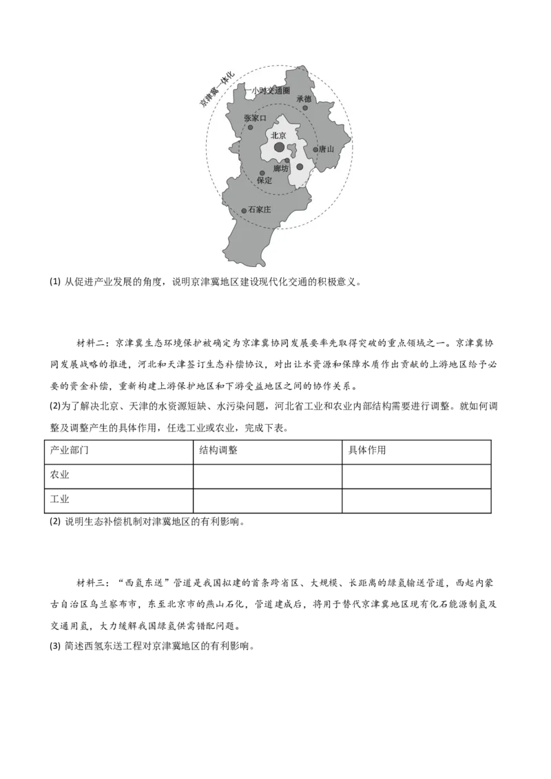 热点04国际合作与工程建设（解析版）_2025年新高考资料_二轮复习_01高考语文等多个文件_2025年高三地理高考二轮复习专项提升_重点&middot;难点&middot;热点专练（分地区）_天津专用