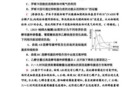 [13326478]备考2023生物课时分层作业8　细胞呼吸的原理和应用(含解析）_新高考复习资料_2023年新高考复习资料_专项复习_备考2023新高考生物课时分层作业