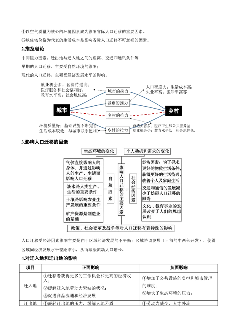 重难点07人口迁移和人口发展（解析版）_2025年新高考资料_二轮复习_2025年高三地理高考二轮复习专项提升（新高考通用）3405802_重点&middot;难点&middot;热点专练（分地区）_广东专用