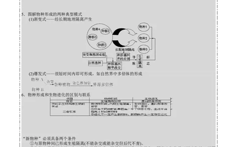 GKSW150_第19讲生物的进化-备战2022年高考生物一轮复习精品讲义（人教版）(原卷版)_新高考复习资料_2022年新高考复习资料_备战2022新高考生物一轮复习精品讲义（人教版）