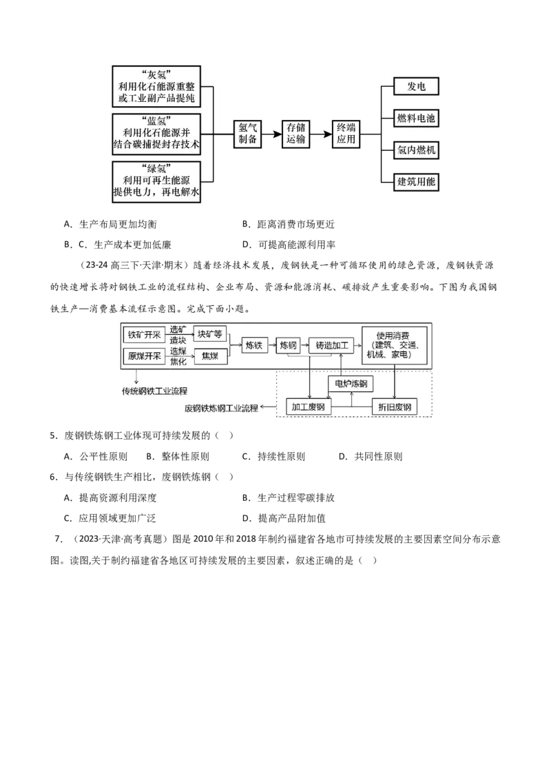 重难点16环境问题的防治与国家安全（原卷版）_2025年新高考资料_二轮复习_01高考语文等多个文件_2025年高三地理高考二轮复习专项提升_重点&middot;难点&middot;热点专练（分地区）_天津专用
