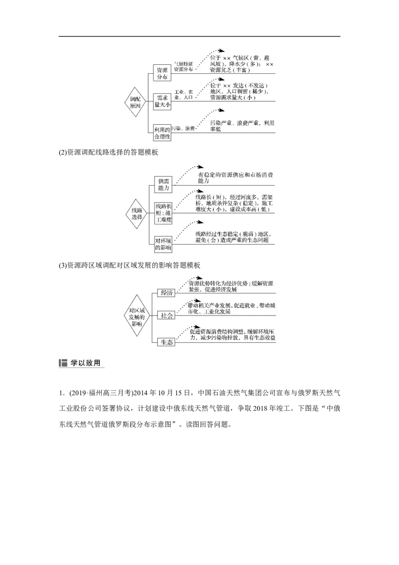 57必修③第5章区际联系与区域协调发展第34讲资源的跨区域调配&mdash;&mdash;以我国西气东输为例_通用版（老高考）复习资料_2023年复习资料_地理高三一轮复习系列_49