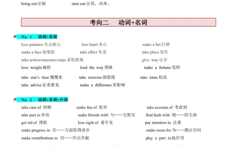 第06讲动词和动词短语（讲义）-2024年高考英语一轮复习讲练测（新教材新高考）（解析版）_03高考英语_新高考复习资料_2024年新高考资料_一轮复习资料_第一部分语法