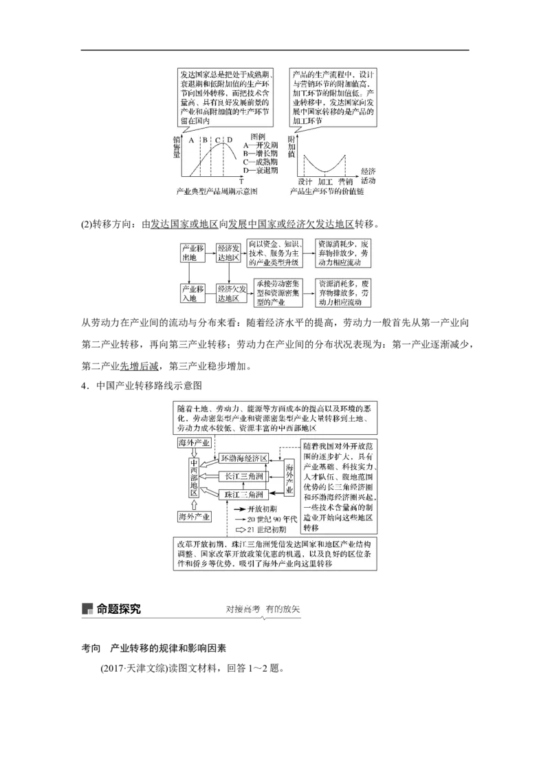 58必修③第5章区际联系与区域协调发展第35讲产业转移&mdash;&mdash;以东亚为例_通用版（老高考）复习资料_2023年复习资料_地理高三一轮复习系列_187