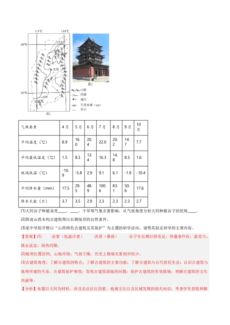 重难点08城镇与乡村（浙江专用）（解析版）_2025年新高考资料_二轮复习_2025年高三地理高考二轮复习专项提升（新高考通用）3405802_重点&middot;难点&middot;热点专练（分地区）_浙江专用