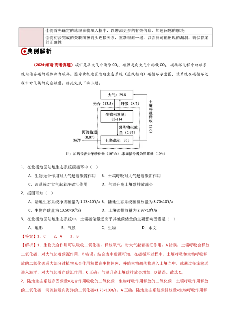 题型02识图技能攻略（解析版）_2025年新高考资料_二轮复习_01高考语文等多个文件_2025年高三地理高考二轮复习专项提升_重点&middot;难点&middot;热点专练（分地区）_新高考通用