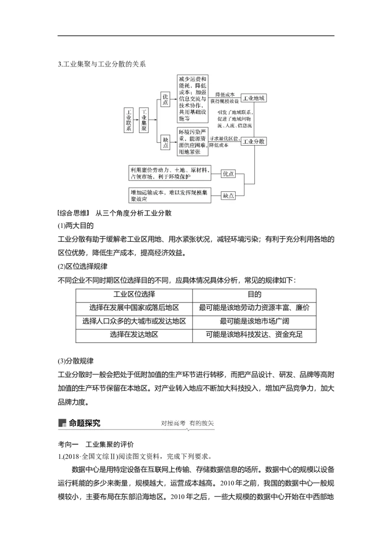 37必修②第4章工业地域的形成与发展第23讲工业地域的形成和工业区_通用版（老高考）复习资料_2023年复习资料_地理高三一轮复习系列_525