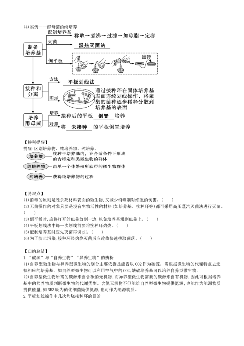 第39讲微生物的培养技术和应用（讲义）（学生版）_2024年新高考资料_1.2024一轮复习_2024年高考生物一轮复习讲练测（新教材新高考）