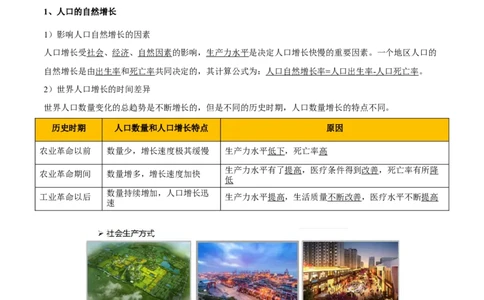 重难点11人口（解析版）_2025年新高考资料_二轮复习_2025年高三地理高考二轮复习专项提升（新高考通用）3405802_重点&middot;难点&middot;热点专练（分地区）_天津专用