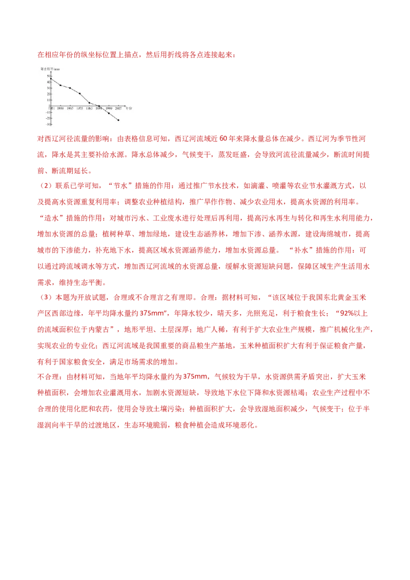 题型05综合题高分攻略（解析版）_2025年新高考资料_二轮复习_01高考语文等多个文件_2025年高三地理高考二轮复习专项提升_重点&middot;难点&middot;热点专练（分地区）_新高考通用