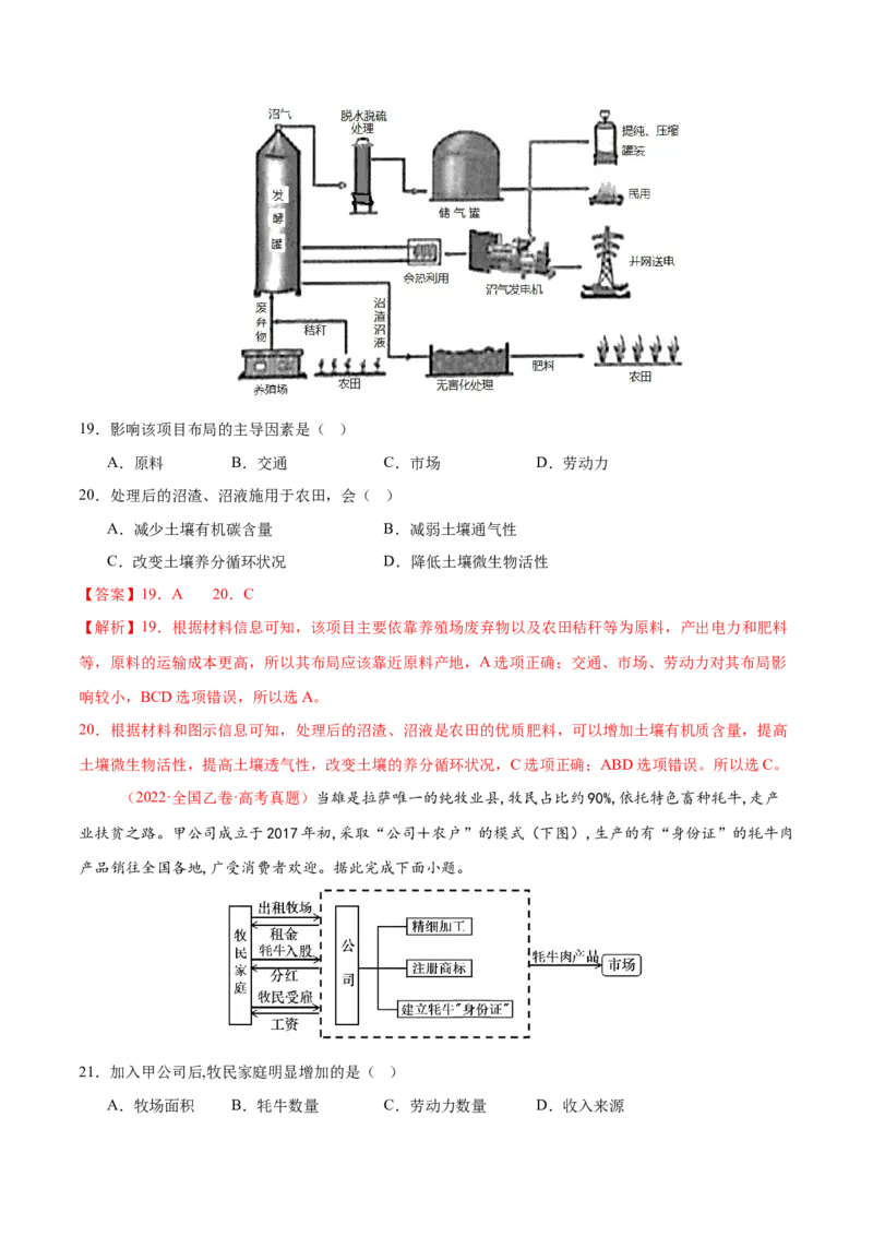 长效热点（练习）（解析版）_2025年新高考资料_二轮复习_01高考语文等多个文件_上好课2025年高考地理二轮复习讲练测（新高考通用）_第四部分热点聚焦