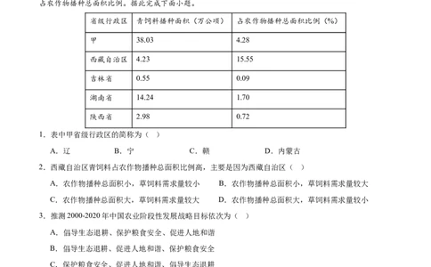 高考模拟卷（15+4）（原卷版）_2025年新高考资料_二轮复习_01高考语文等多个文件_上好课2025年高考地理二轮复习讲练测（新高考通用）_高考模拟卷