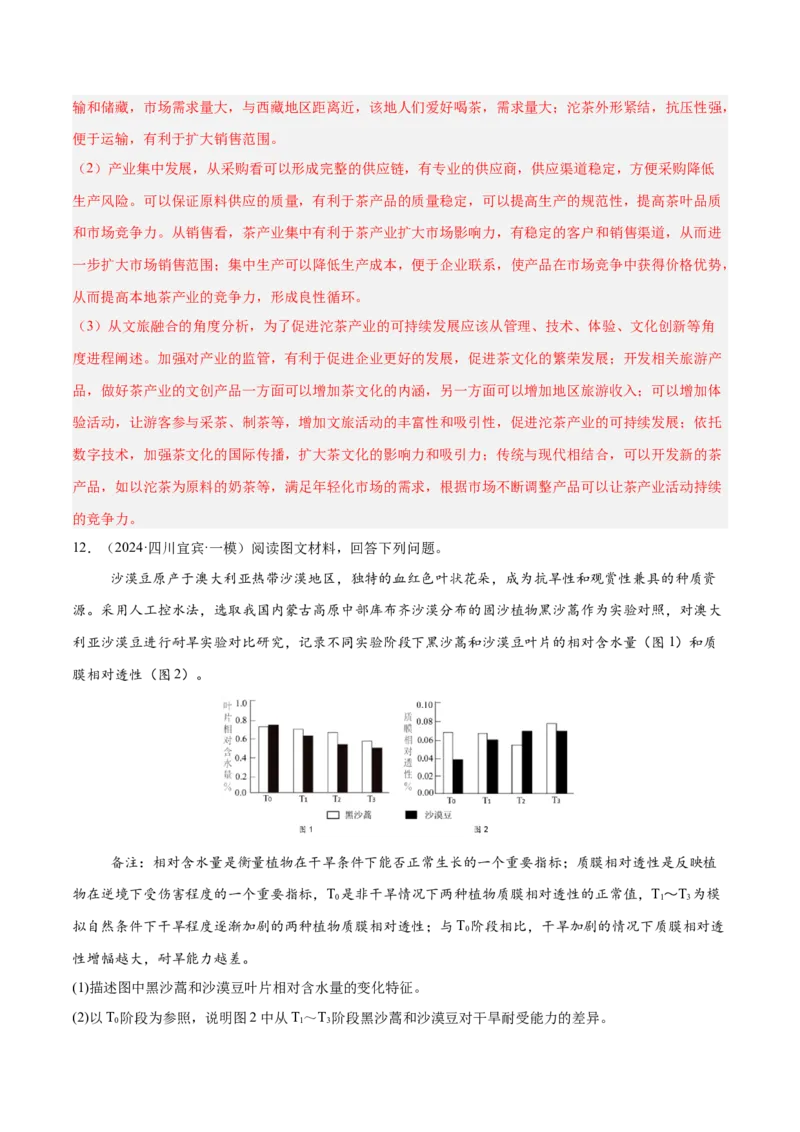 消灭易错人文地理非选择题35题专练（解析版）_2025年新高考资料_二轮复习_01高考语文等多个文件_2025年高三地理高考二轮复习专项提升_易错专练