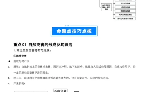 重难点08自然灾害与地理信息技术（解析版）_2025年新高考资料_二轮复习_2025年高三地理高考二轮复习专项提升（新高考通用）3405802_重点&middot;难点&middot;热点专练（分地区）_江苏专用