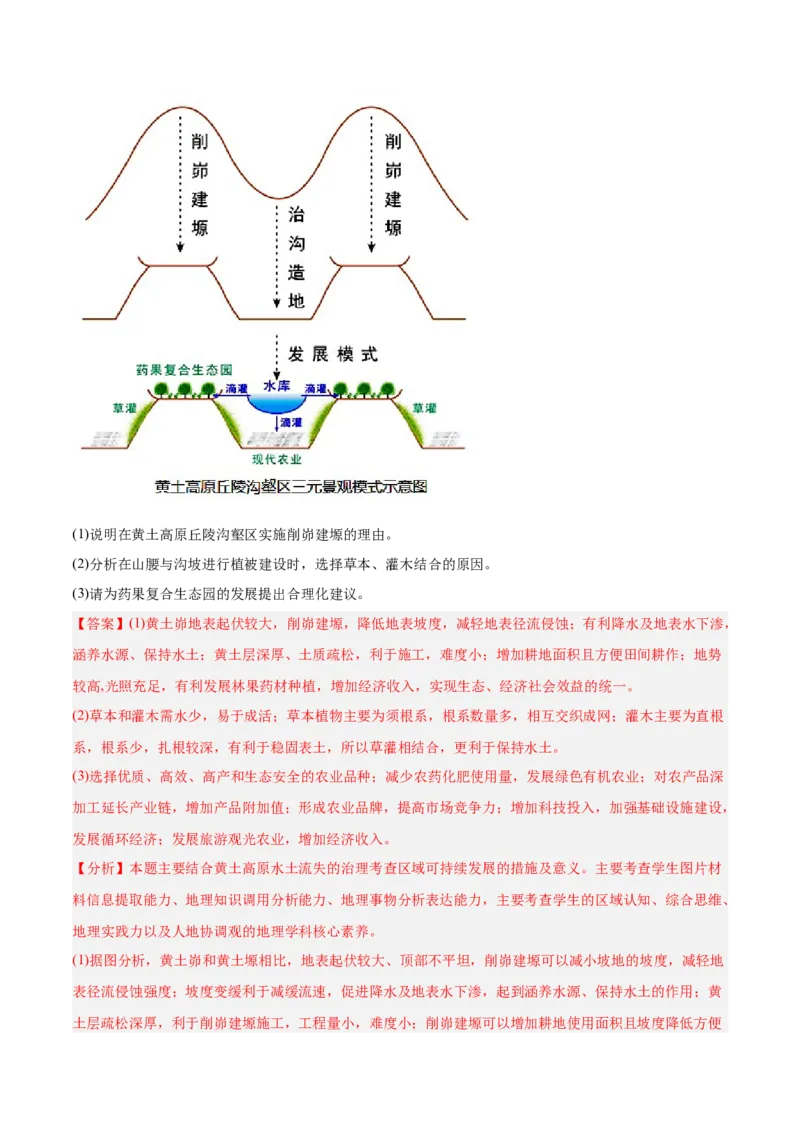 热点06生态文明建设（解析版）_2025年新高考资料_二轮复习_01高考语文等多个文件_2025年高三地理高考二轮复习专项提升_重点&middot;难点&middot;热点专练（分地区）_浙江专用