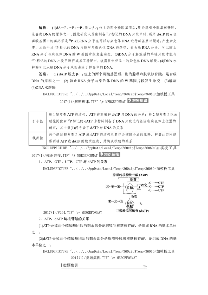 [12501779]高中生物一轮复习学案：第8讲　ATP与细胞呼吸_新高考复习资料_2023年新高考复习资料_一轮复习_精讲精练2023届新高考生物一轮复习学案
