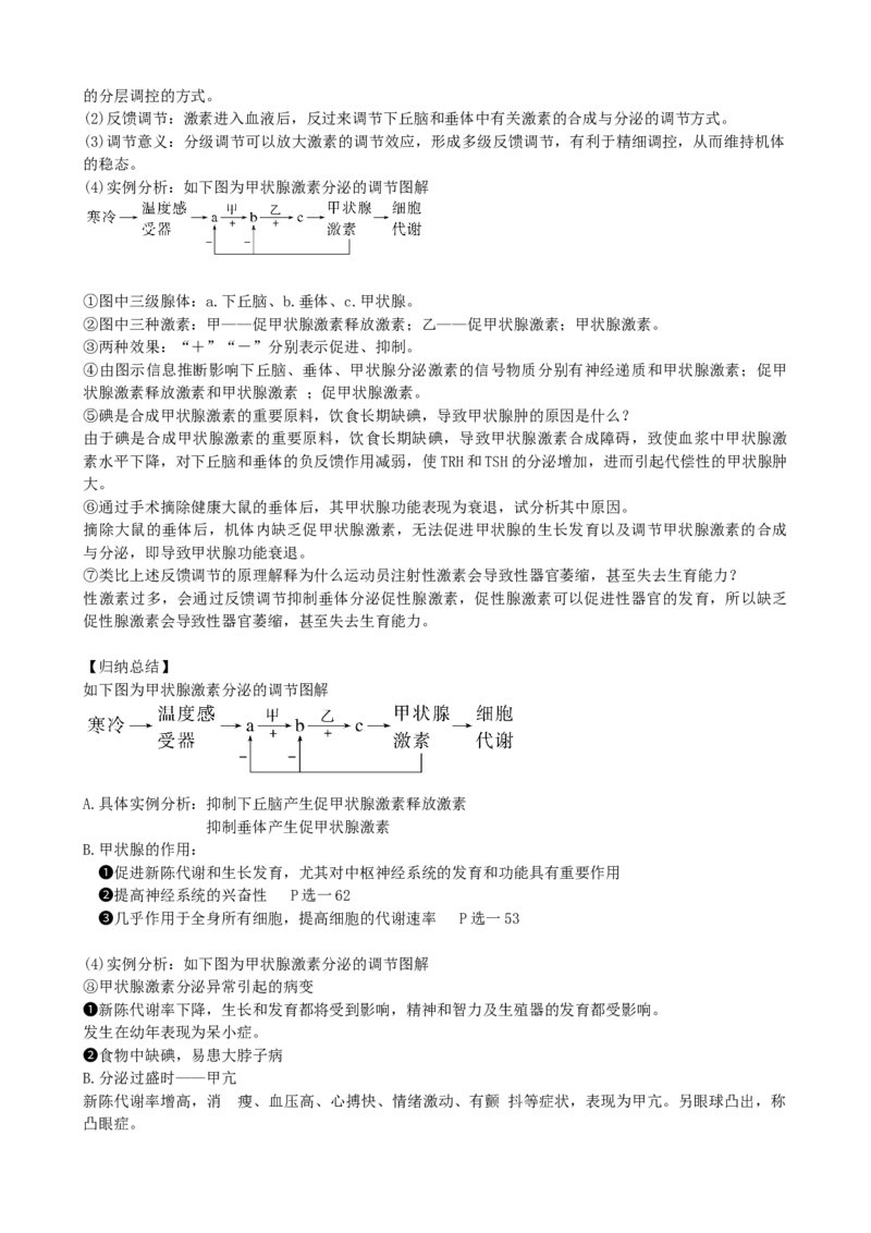 第27讲体液调节（讲义）（学生版）_2024年新高考资料_1.2024一轮复习_2024年高考生物一轮复习讲练测（新教材新高考）