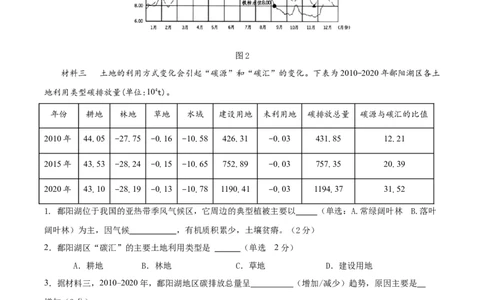 信息必刷卷02（上海专用）（考试版）_2025年新高考资料_2025考前信息卷_2025年高考地理考前信息必刷卷（上海专用）34378775