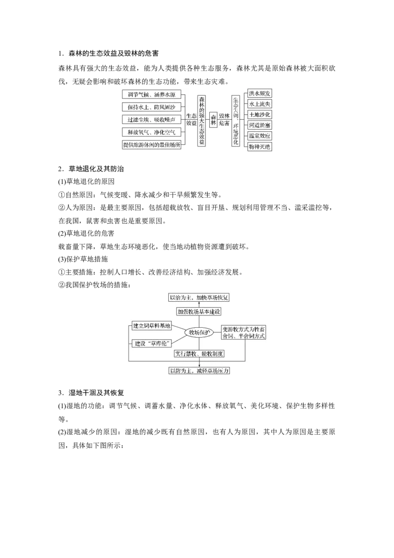 69选修6环境保护_通用版（老高考）复习资料_2023年复习资料_地理高三一轮复习系列_地理高三一轮复习系列《一轮复习讲义》（学生版）