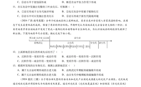 第03讲地球的宇宙环境、演化历史与圈层结构（原卷版）_2025年新高考资料_一轮复习_备战2025年高考地理一轮复习考点帮（新高考通用）（完结）