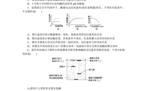 专练17　比较过氧化氢在不同条件下的分解_新高考复习资料_2023年新高考复习资料_专项复习_2023《微专题&middot;小练习》&middot;生物&middot;新教材&middot;XL-7