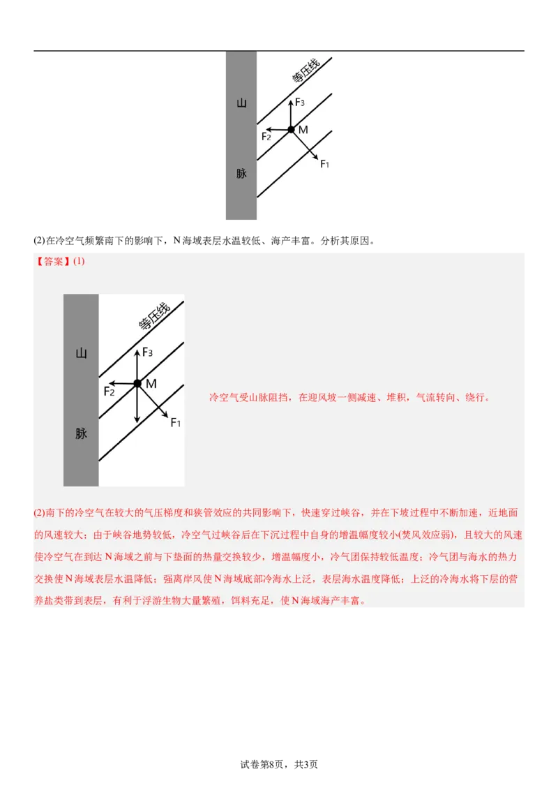 第07讲热力环流与大气水平运动（解析版）_2025年新高考资料_一轮复习_备战2025年高考地理一轮复习考点帮（新高考通用）（完结）