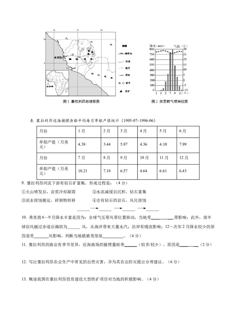 信息必刷卷01（上海专用）（考试版）_2025年新高考资料_2025考前信息卷_2025年高考地理考前信息必刷卷（上海专用）34378775