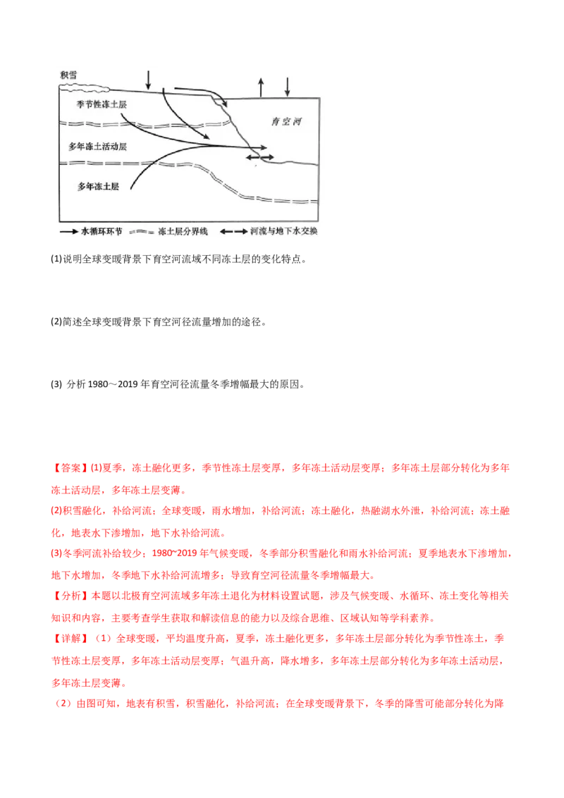 题型02常见命题情境与技巧解读（解析版）_2025年新高考资料_二轮复习_01高考语文等多个文件_2025年高三地理高考二轮复习专项提升_重点&middot;难点&middot;热点专练（分地区）