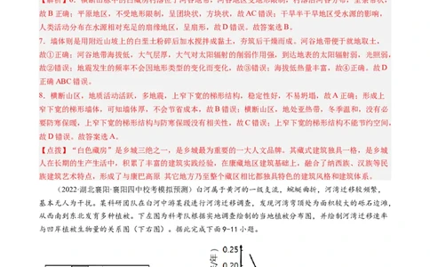 2024届高考一轮复习专题五地表形态的塑造第十六讲河流地貌的发育（解析版）_通用版（老高考）复习资料_2024年复习资料_完备战2024年高考地理一轮复习考点帮（全国通用）_专题训练