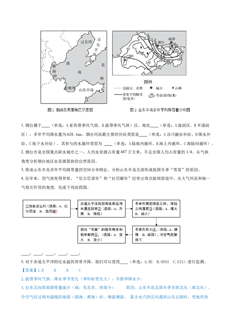 重难点专题04大气环流与气候（解析版）_2025年新高考资料_二轮复习_01高考语文等多个文件_2025年高三地理高考二轮复习专项提升_重点&middot;难点&middot;热点专练（分地区）_上海专用