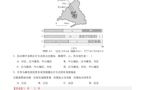第22讲城乡空间结构（解析版）_2025年新高考资料_一轮复习_备战2025年高考地理一轮复习考点帮（新高考通用）（完结）