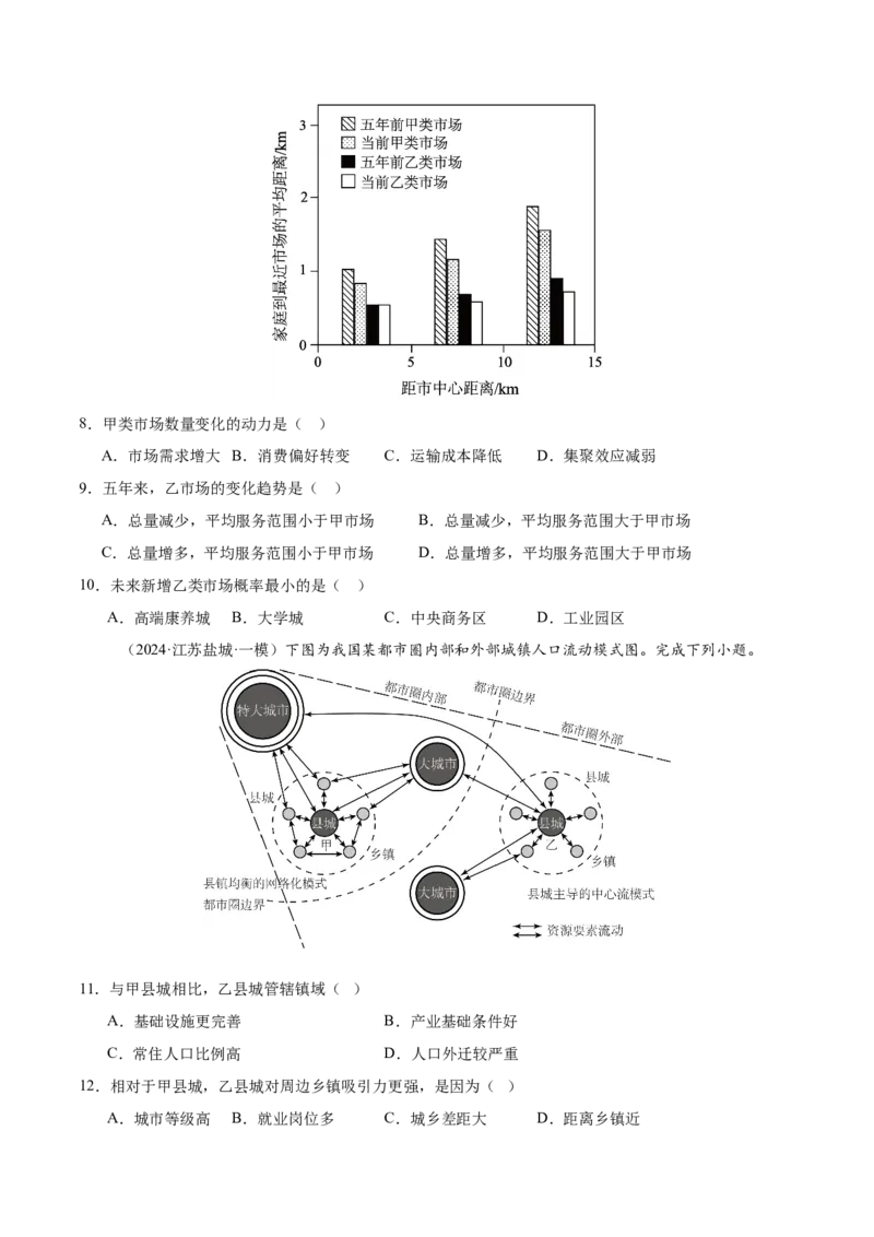 热点03地域文化-2025年高考地理热点&middot;重点&middot;难点专练（新高考通用）（原卷版）_2025年新高考资料_二轮复习_2025年高三地理高考二轮复习专项提升（新高考通用）3405802_新高考通用