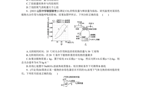 专练30　细胞的能量供应和利用综合练_新高考复习资料_2023年新高考复习资料_专项复习_2023《微专题&middot;小练习》&middot;生物&middot;新教材&middot;XL-7