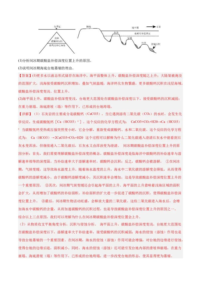 重难点12人地关系的可持续发展（解析版）_2025年新高考资料_二轮复习_01高考语文等多个文件_2025年高三地理高考二轮复习专项提升_重点&middot;难点&middot;热点专练（分地区）_广东专用