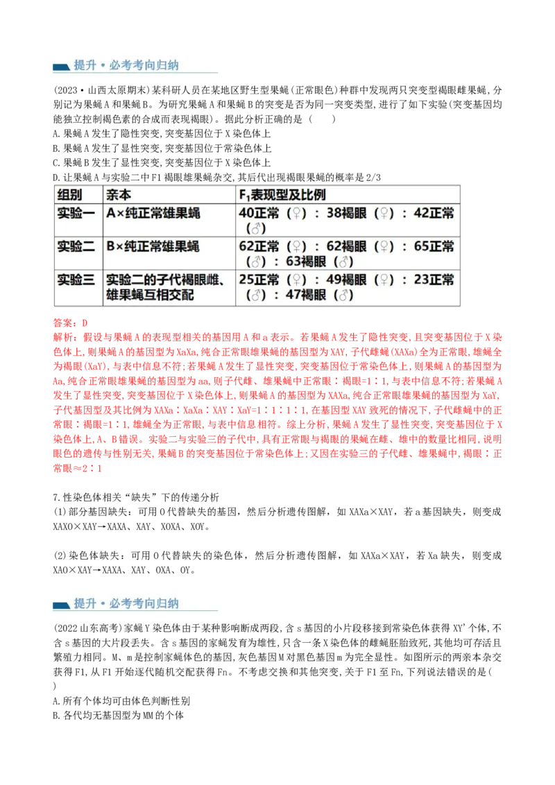 第18讲伴性遗传和人类遗传病（讲义）（教师版）_2024年新高考资料_1.2024一轮复习_2024年高考生物一轮复习讲练测（新教材新高考）