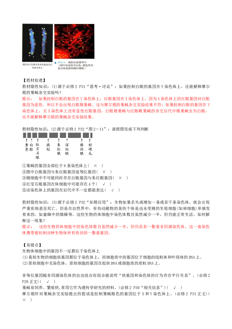 第18讲伴性遗传和人类遗传病（讲义）（教师版）_2024年新高考资料_1.2024一轮复习_2024年高考生物一轮复习讲练测（新教材新高考）