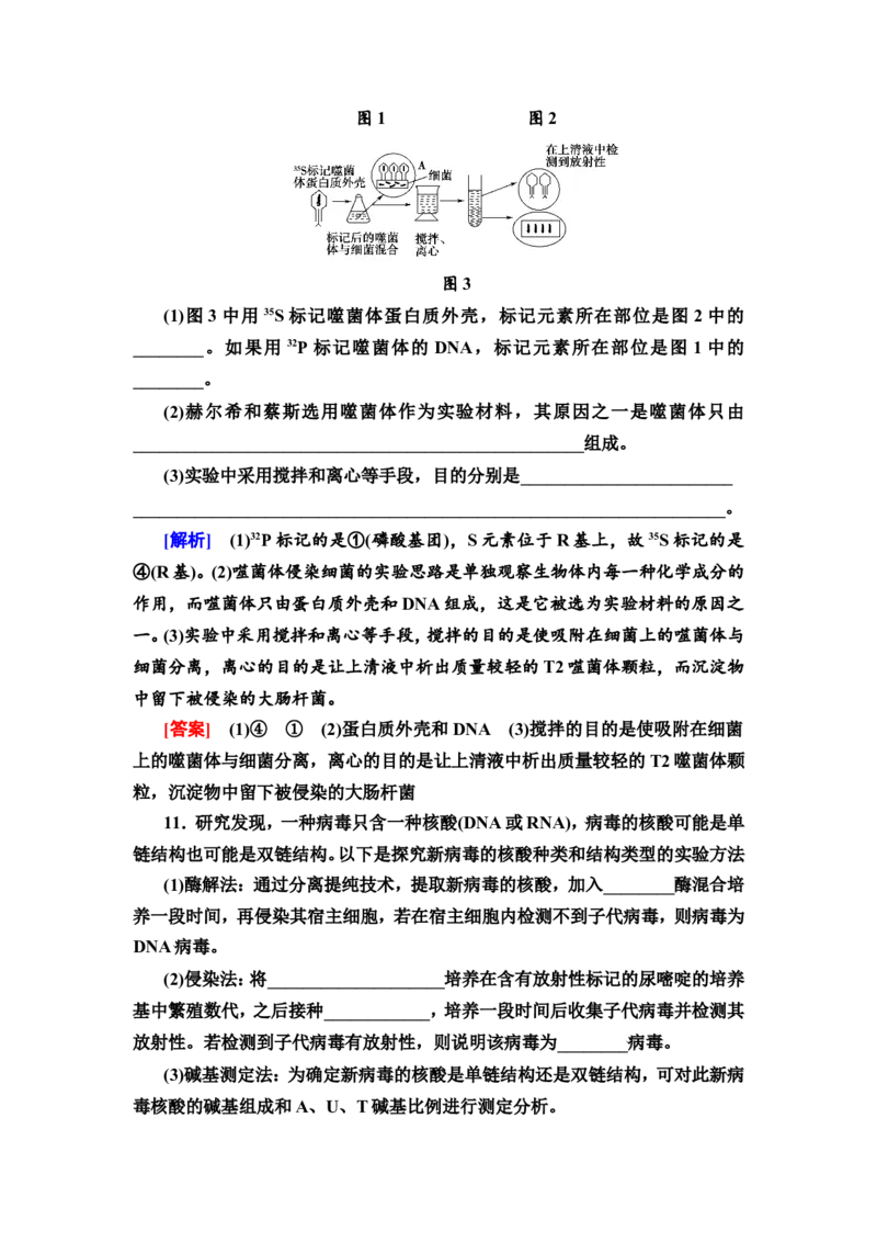 [13326499]备考2023生物课时分层作业17　DNA是主要的遗传物质(含解析）_新高考复习资料_2023年新高考复习资料_专项复习_备考2023新高考生物课时分层作业