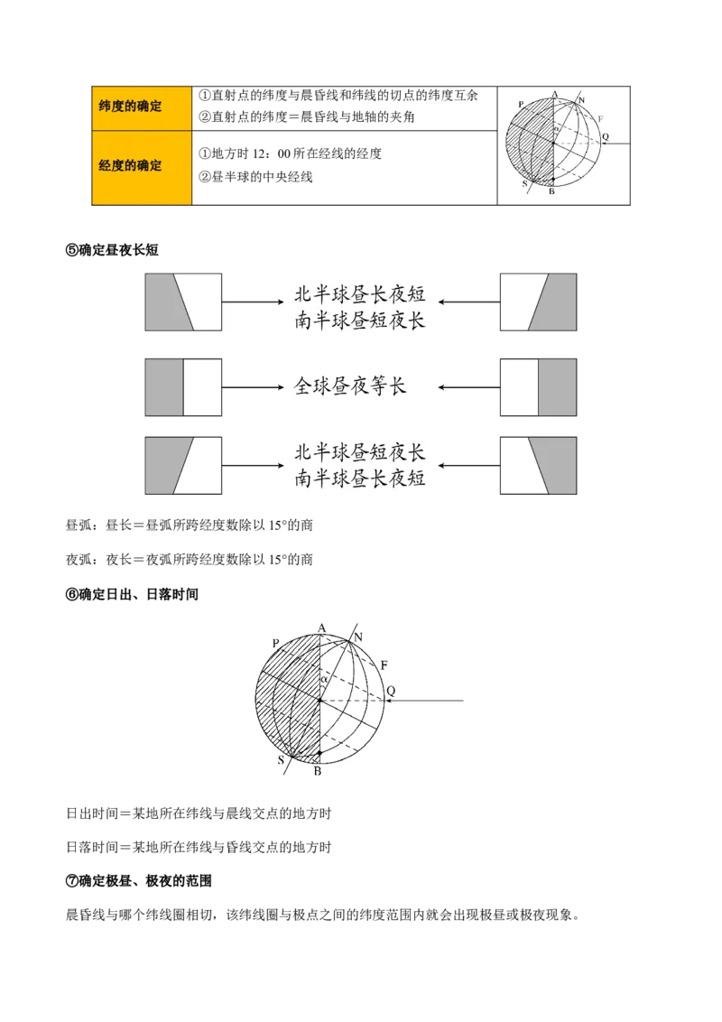 重难点01地球运动规律（浙江专用）（解析版）_2025年新高考资料_二轮复习_01高考语文等多个文件_2025年高三地理高考二轮复习专项提升_重点&middot;难点&middot;热点专练（分地区）_浙江专用