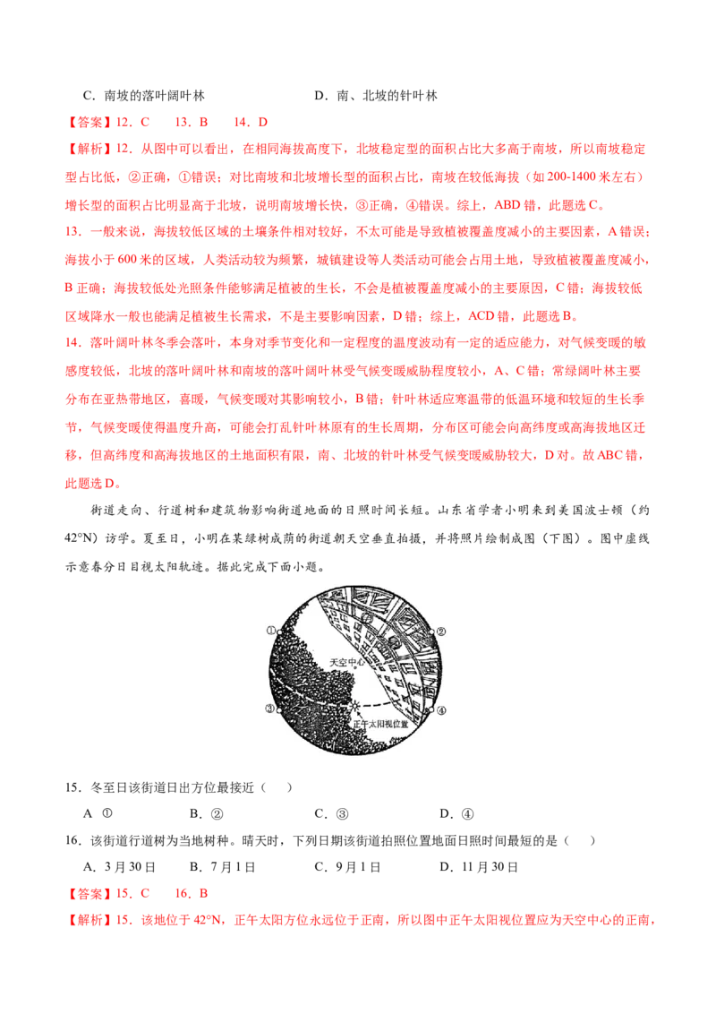 地理（福建卷）（全解全析）_2025年新高考资料_二轮复习_01高考语文等多个文件_2025年高三地理高考二轮复习专项提升_模拟试卷