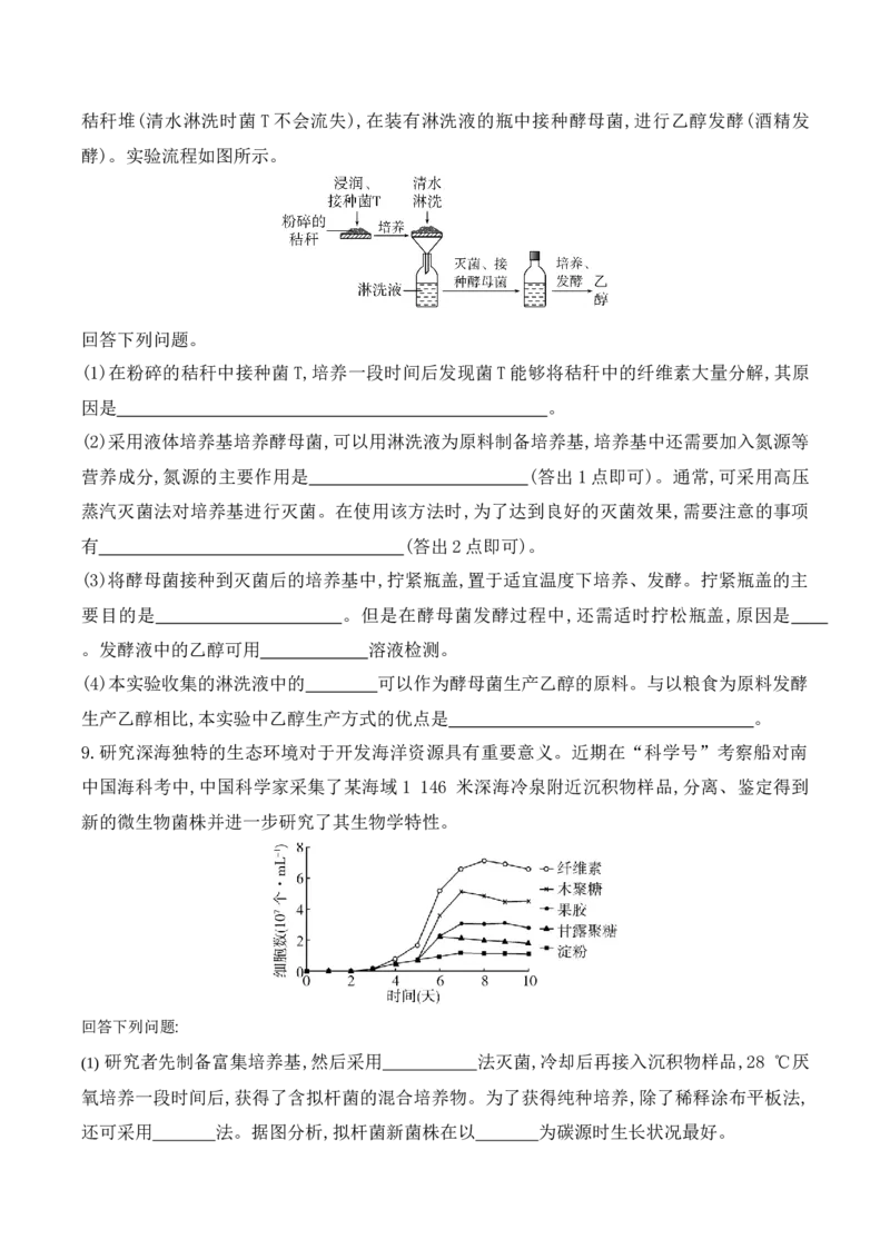 第16讲发酵工程（讲义）原卷版_2024年新高考资料_2.2024二轮复习_2024年高考生物二轮复习讲练测（新教材新高考）
